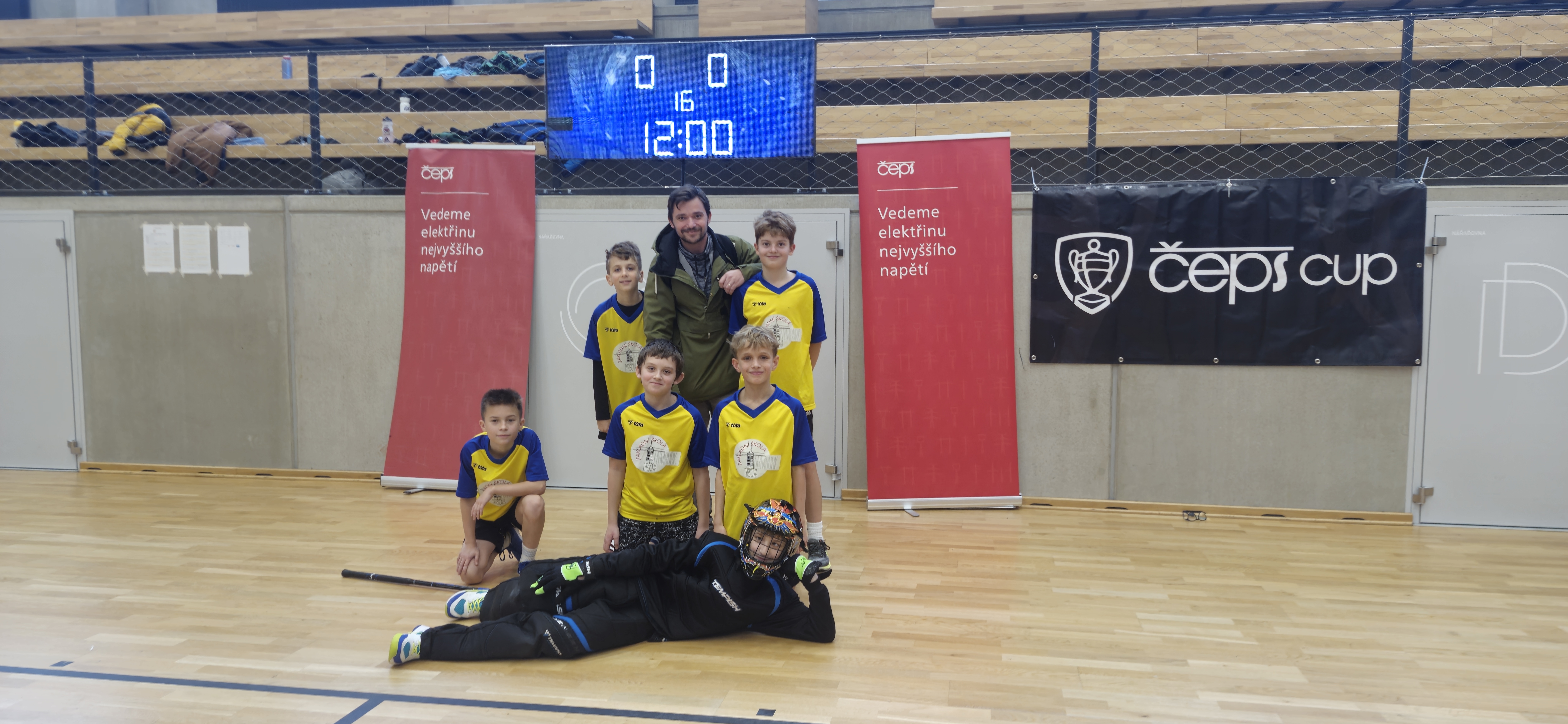 Florbalový turnaj ČEPS Cup – bojovnost až do poslední vteřiny